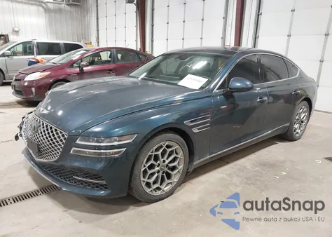 2022 Genesis G80 2.5T Awd из США, поврежденный, VIN KMTGB4SC4NU126161